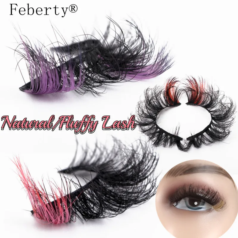 

Цветные Искусственные ресницы пушистые ресницы драматические длинные 18-25 мм макияж оптом искусственные норковые ресницы смешанных цветов ...