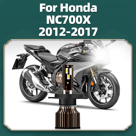 Для Honda NC700X 2012-2017 GL1100 GL1200 GL1500 Gold Wing мотоциклетная фара H4 10000LM светодиодная фара Turbo Bulb Super Bright