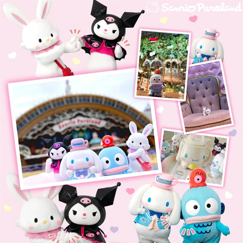 Лидер продаж модель Sanrio Kuromi Cinnamoroll периферийная серия Puroland кролик желаний Hangyodon
