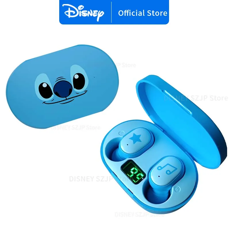 

New Disney HIFI Sound TWS Bluetooth V5.3 Earphones E6S Mini Cartoon Wireless Headset Noise Reduction Headphone Long Battery Life