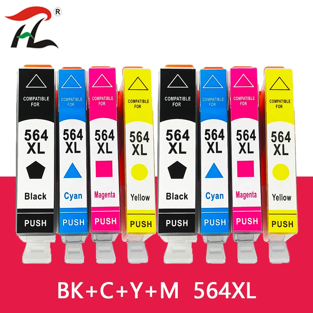 

Compatible 564 ink cartridge for hp 564XL for HP Photosmart 5510 5511 5512 5514 5515 5520 5525 6510 6512 6515 6520 7510 7515