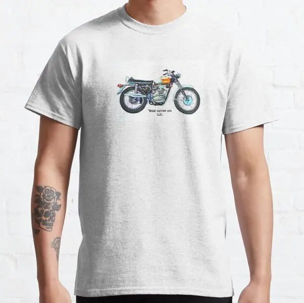 

BSA 441 Victor 1969 футболка для Husqvarna Daelim BSA AC YMHAHA Gas BMW