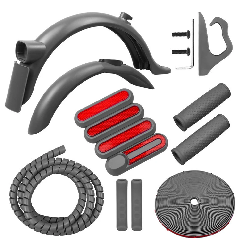 

Electric Scooter Fender Side Cover Spiral Tube Hook Protect Kit Replacement Parts For X Iao-mi M365/Pro Electric Scooter Parts