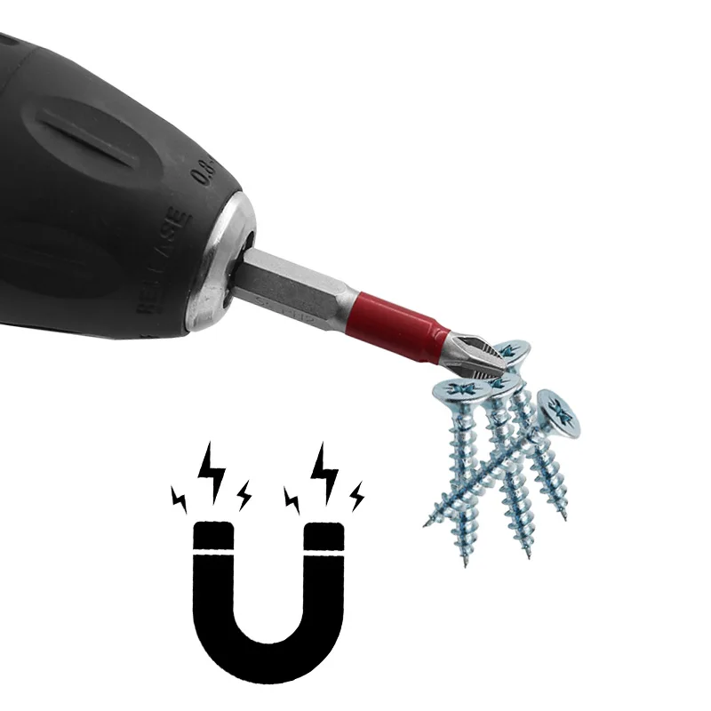 Магнитный шестигранный хвостовик противоскользящие длинные биты для