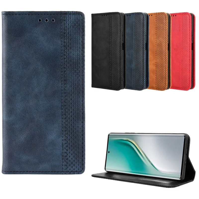 Фото Магнитный кожаный чехол-кошелек для Nokia G400 G310 G300 G100 G60 G50 G42 G22 G21 G20 G11 G10, откидная крышка, 3 слота для карт, чехол-коке №1