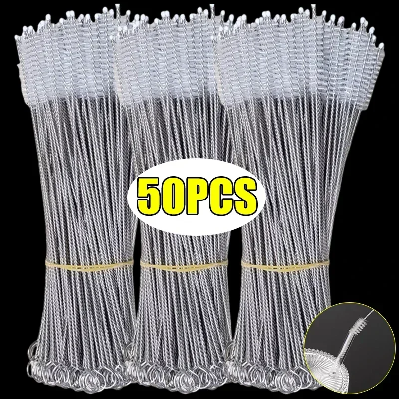 

Щетки для чистки трубочек из нержавеющей стали, 5/10/30/50/100 шт.