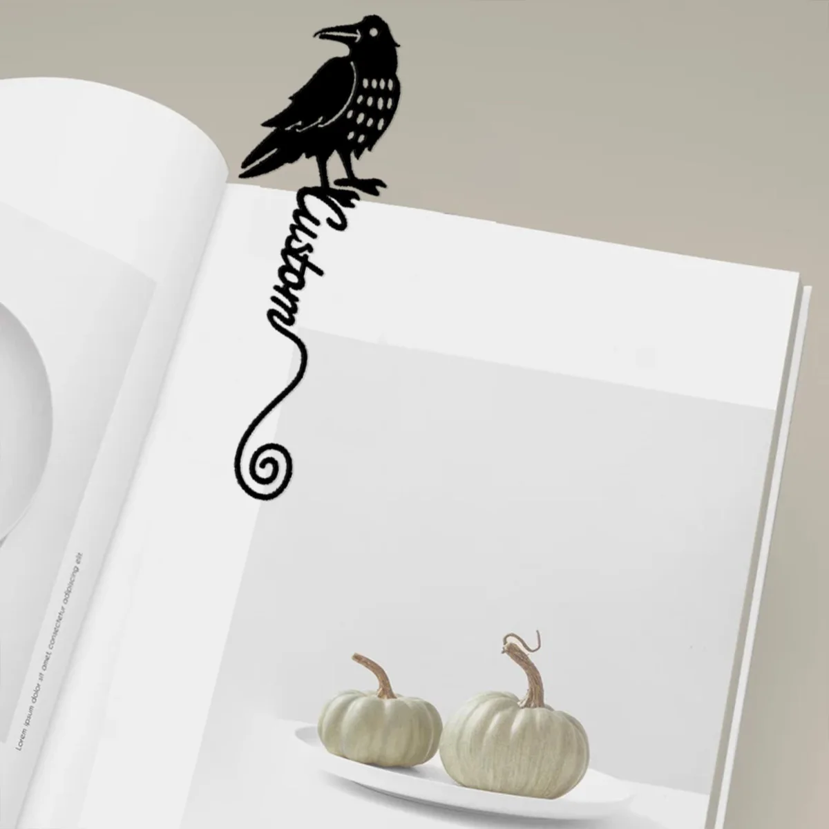 Металлическая закладка с подвесками в виде летающей птицы подарок для