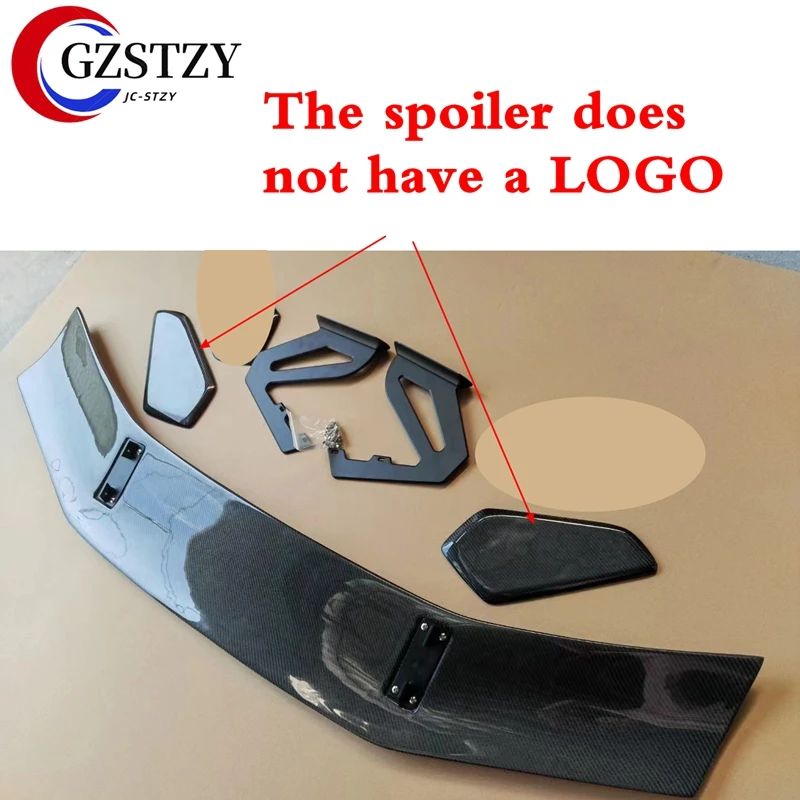 

Задний спойлер из углеродного волокна, хвостовые крылья для Porsche Cayman 718 987 997 981 Boxster GT4 2010-2021, внешнее украшение автомобиля, стиль GT4