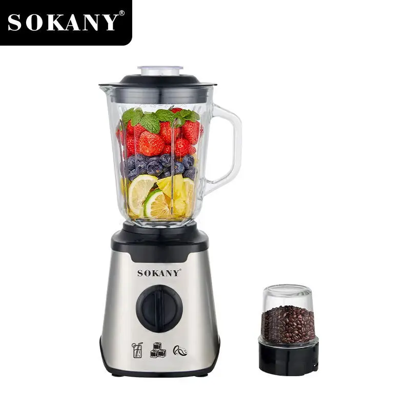 

1.5L Countertop Blender, Personal Blender Coffee grinder Combo for Shake and Smoothies, Frozen Fruit Drinks, Smoothies, Sauces