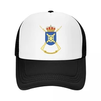 custom vintage spanish legion trucker hat women men breathable spain coat of arms baseball cap sports snapback caps