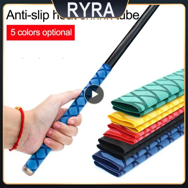 

Pattern Heat Shrinkable Tube 105°c Water Proof Fishing Rod Heat Shrink Tubing Soft And Beautiful Non-slip Heat Shrink Tubing