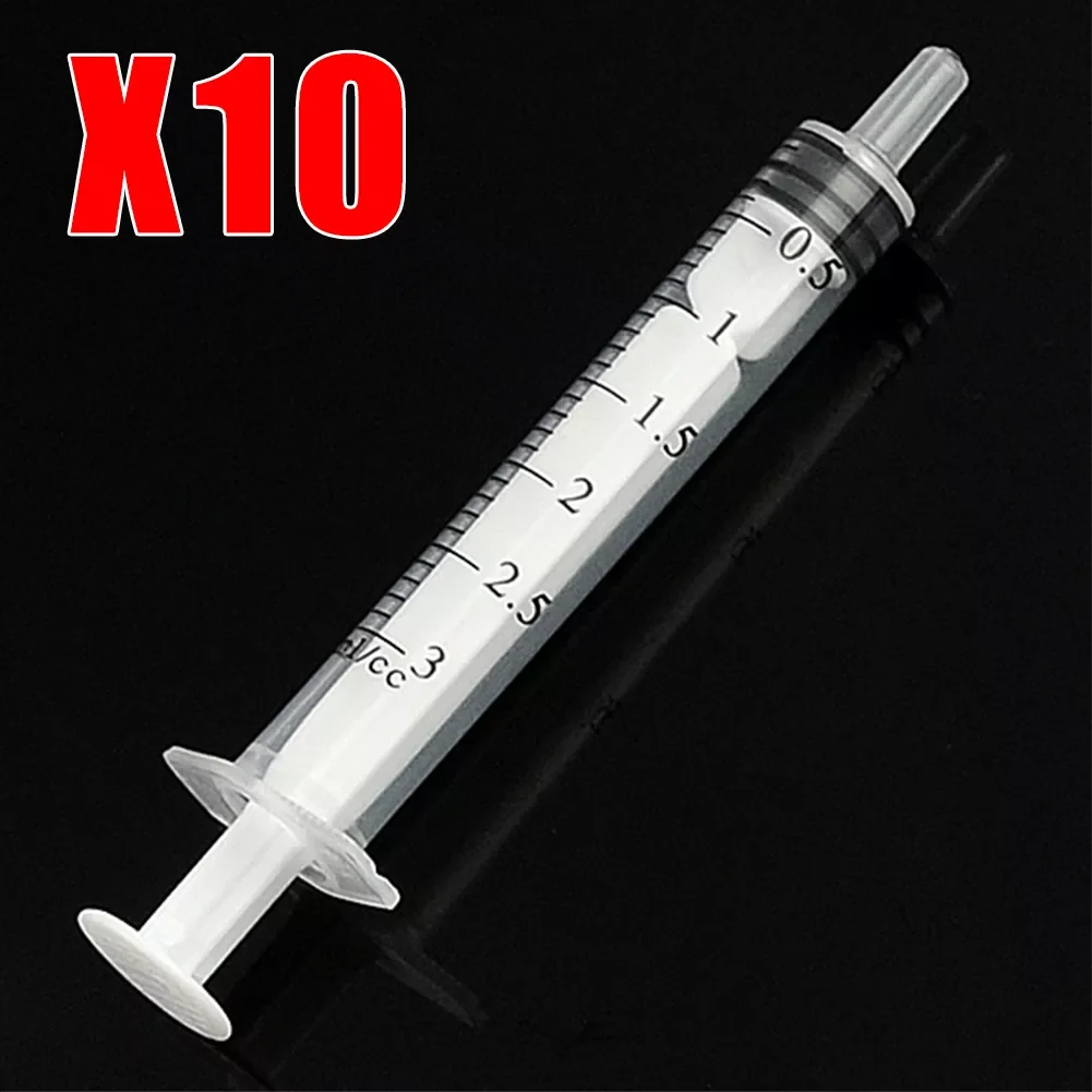 

3ml Syringe Injector Solute Mixture Ink Cartridge Injection Without Needles for Dispensing Adhesives Glue Soldering Paste
