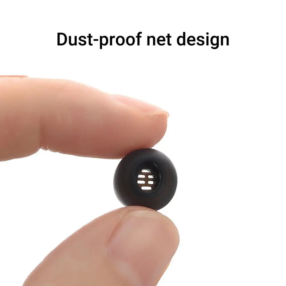 

1 пара полезных Сменных Вкладышей для наушников, заглушки для наушников, легкая и простая установка