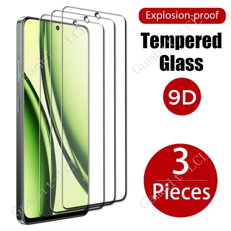 3 шт. HD оригинальное закаленное стекло для Realme C65 5G Защитная пленка RealmeC65 Narzo N65 70x 12X