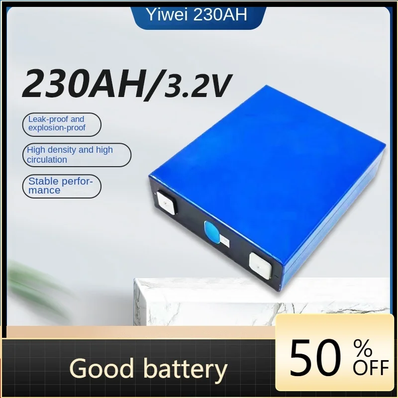 

High Capacity 3.2V 230Ah Lithium Ion Battery for RV and Golf Cart for Rechargeable Power Wholesale volume in factories