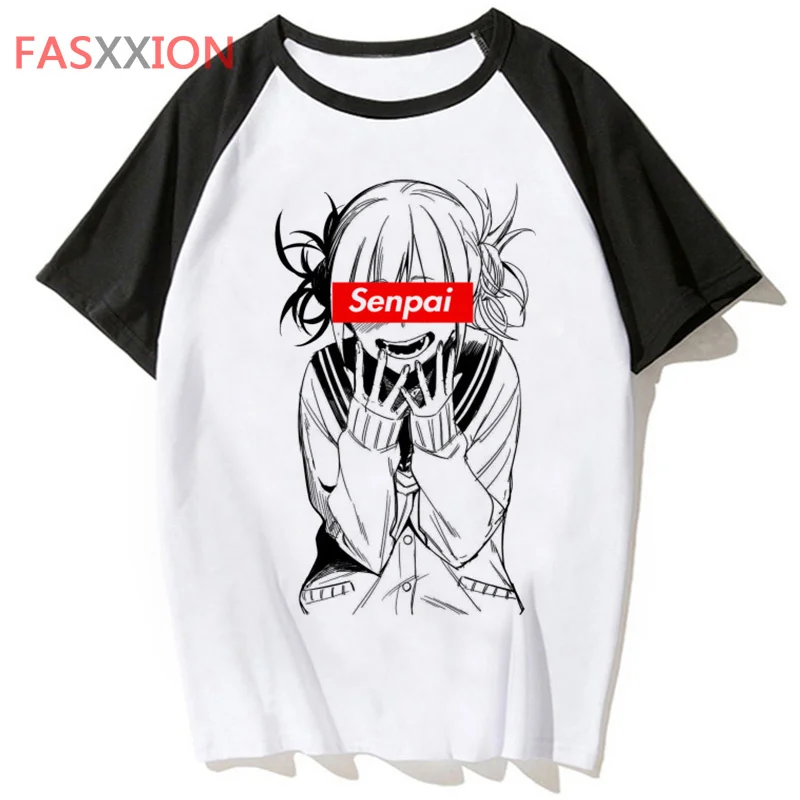 

senpai hentai t shirt harajuku funny t-shirt top tshirt clothing men hip male streetwear tee for hop