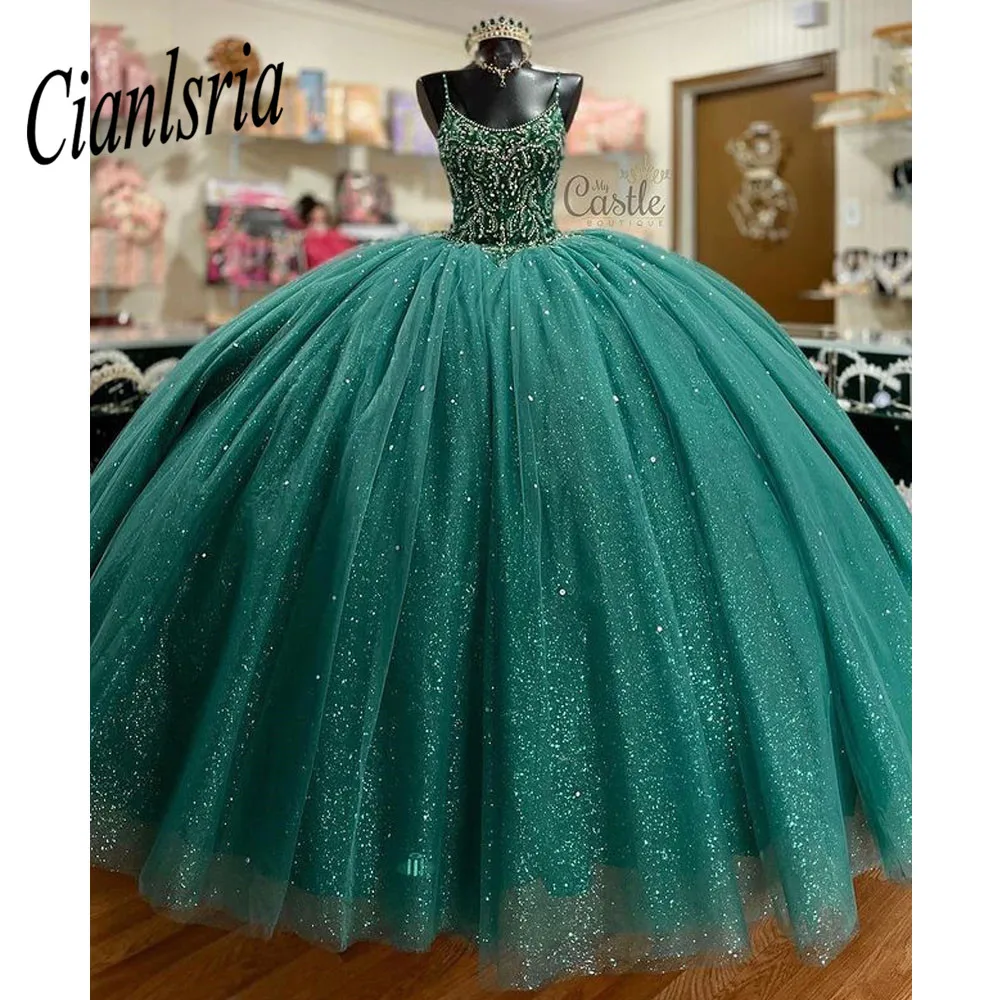 

Платье для выпускного вечера, зеленое, на шнуровке, 15-16 лет