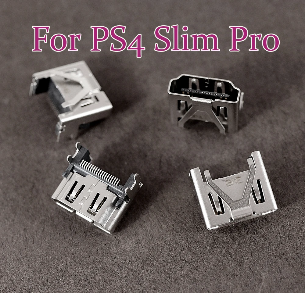 

50 шт. оригинальный новый разъем для PlayStation 4 Slim Pro Display HDMI-совместимый разъем для разъема PS4 Slim Pro HDMI-совместимый порт