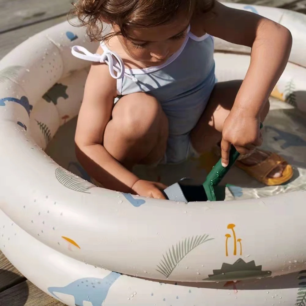 

Summer Children's Swimming Pool Beach Toys Toddler Play Water Parent-child Interaction Seaside Inflatable Bathing Swimming Pool
