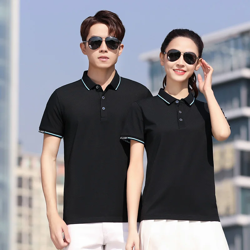 

New Arrival 60%cotton Group Work Clothes Customized Printed Embroidered Clothing Advertising Culture Short Sleeve T-shirt S-4XL