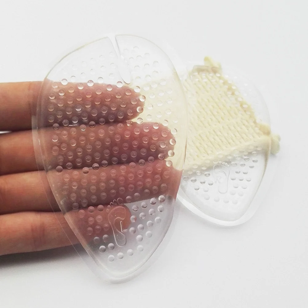 4 пары подушечек для сандалий подушечки шлепанцев вставки обуви передние ножки