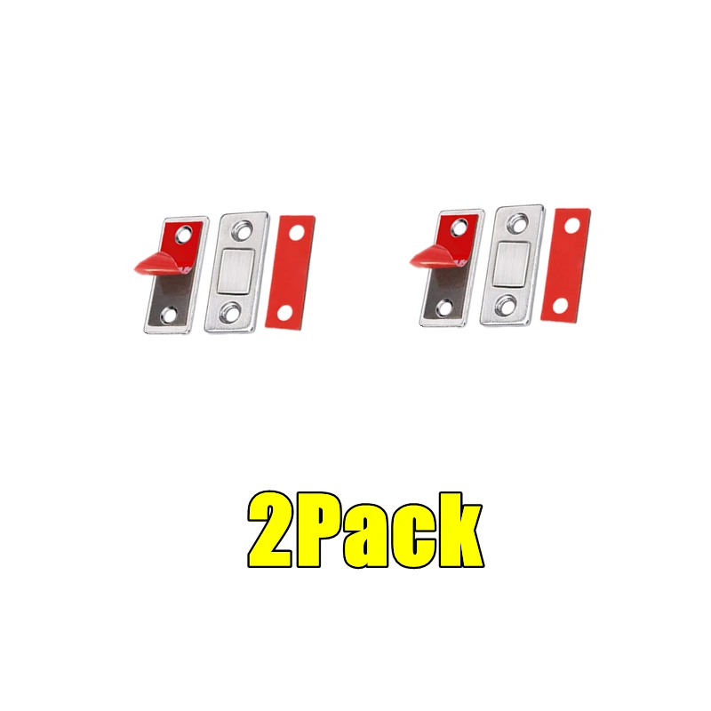 

Магнитные защелки для шкафа, серебристые