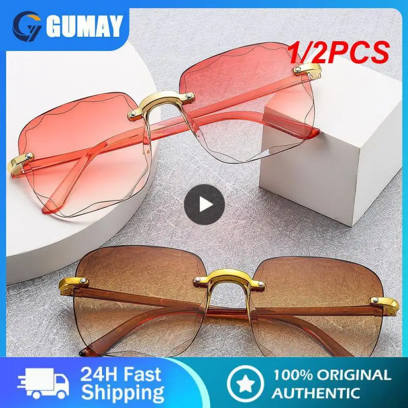 

1/2PCS Vintage Small Cat eye Frame Sunglasses For Women Men Retro Brand Designer Women Sun Glasses Square Eyewear UV400