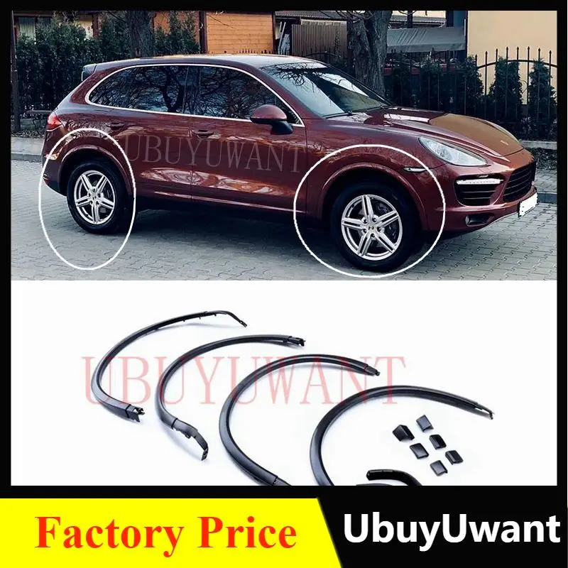 

UBUYUWANT для Porsche Cayenne 2011-2014, Высококачественные Автомобильные Брызговики, Автомобильные Брызговики, протектор для бровей, полоса для отделки свода колеса