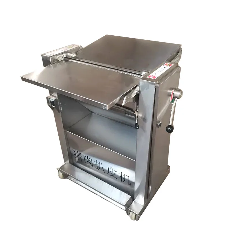 

Commercial Pork Skin Peeling Machine Factory Direct Pork Skin Cutting Removing Machine