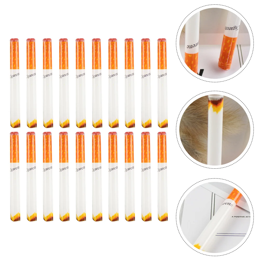 

40 Pcs Simulated Whistle Puff Props Trick Gag Prop Eco-friendly Plastic Whistle Plaything