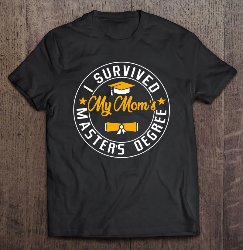 

Футболка с надписью «Я пережила моей маме», подарок для старшего класса, футболки, футболки для женщин, блузка, футболка в стиле Харадзюку дл...