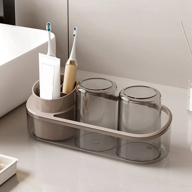 Держатели для зубных щеток пластиковый держатель зубной пасты в ванной набор