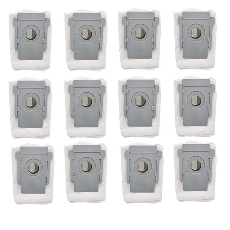 

12PCS Reusable Upgraded Vacuum Cleaner Dust Bag For Irobot Roomba I7+ I3+ I4+ I6+ S9