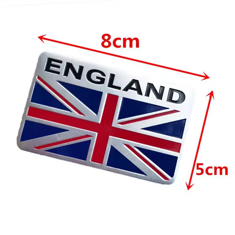 

3D Металлическая Эмблема Для Англии, Великобритании, Флаг, Щит, Мотив, Автомобиль, Грузовик, Мотоцикл, Кузов, Бампер