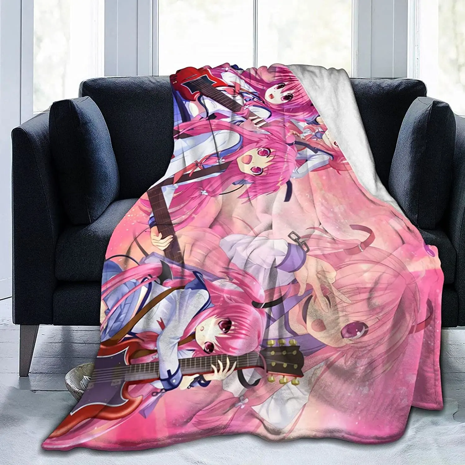 

Yui Nyan Fluffy Soft and Comfortable Blanket, Anime Warm Embrace of Sympathy