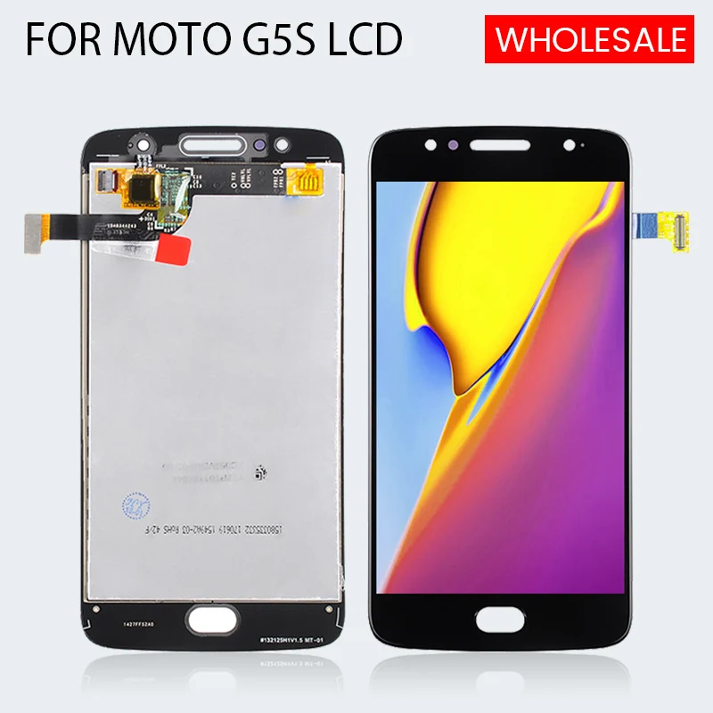 

Free Shipping 5.2 Inch For Moto XT1793 Display For Moto G5S LCD Touch Digitizer Assembly XT1794 XT1792 Screen With Tools