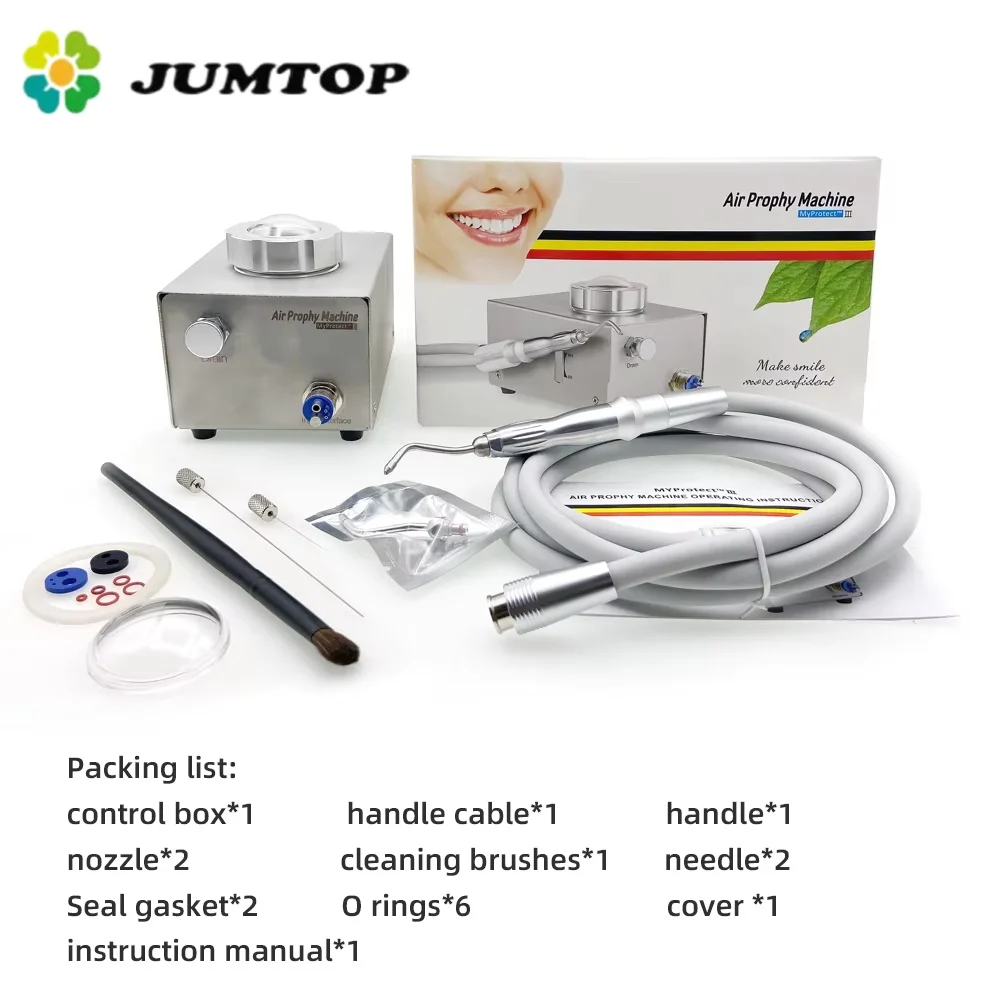 Стоматологическая настольная пескоструйная машина JUMTOP воздушный профазный