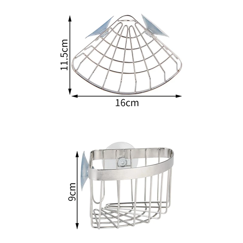 Вешалка для посуды держатель губки экономия места треугольный чехол раковины