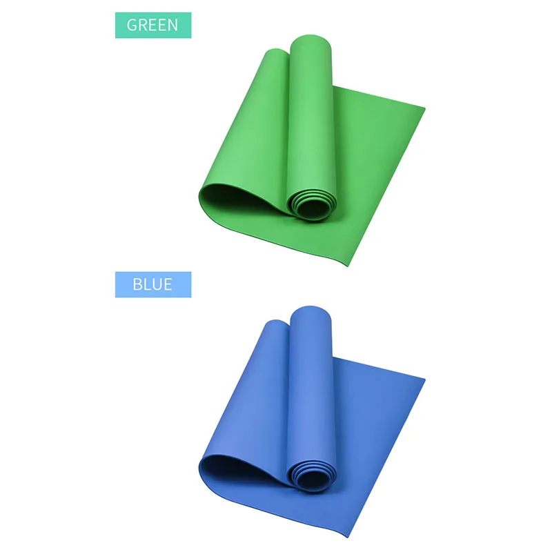 Ультратонкие Противоскользящие коврики для йоги 173*60*4 мм одеяло из ЭВА