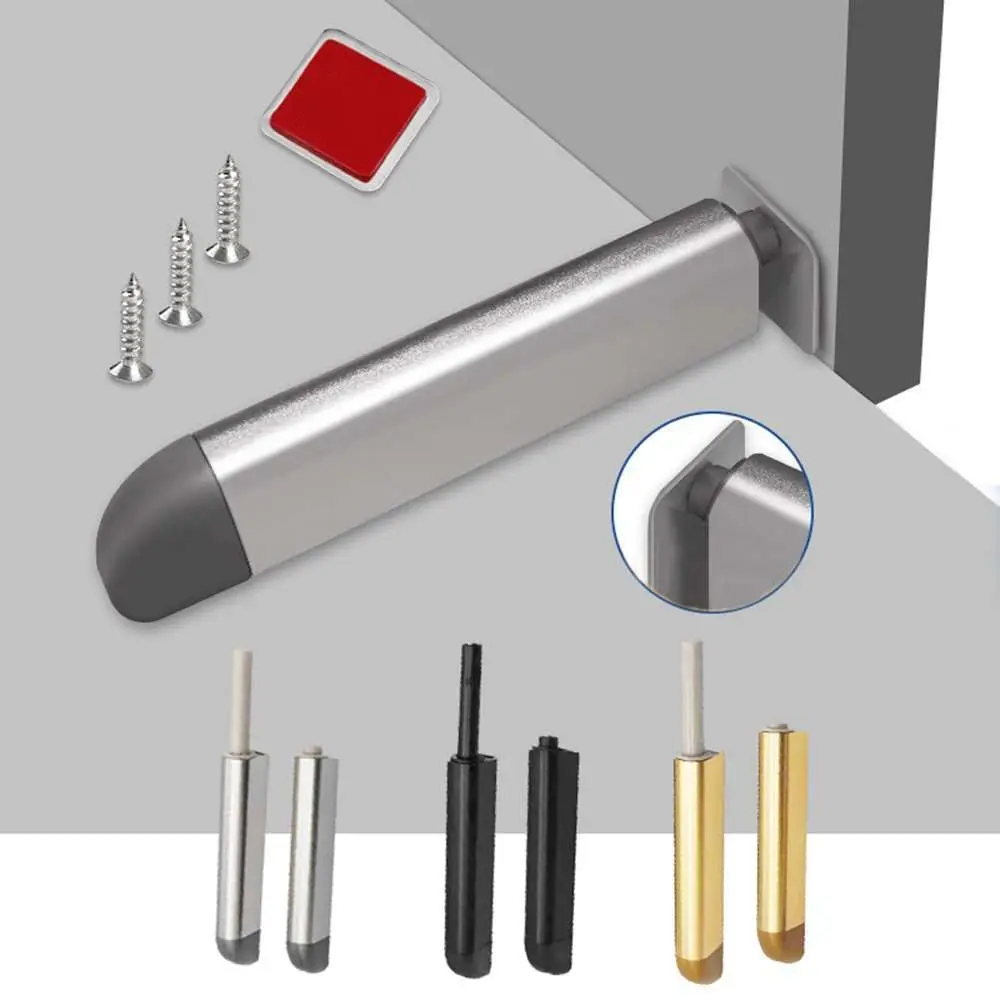 

Всасывающий ограничитель для дверей шкафов, баффер из нержавеющей стали с нажимом для открывания и касания, мебельные аксессуары, оборудов...