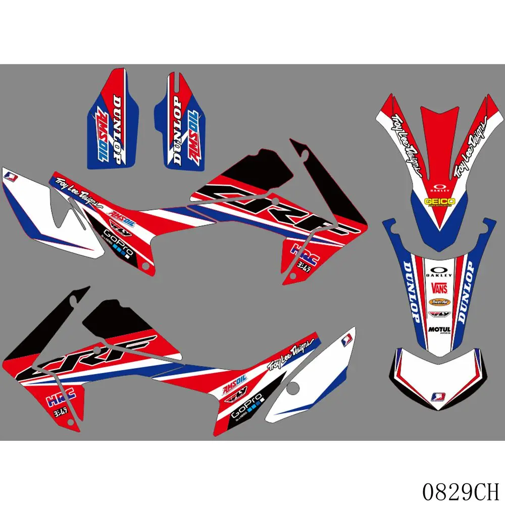 

Graphics Decals Stickers Motorcycle Background For HONDA CRF250L CRF 250L 2012 2013 2014 2015 2016 2017 2018 2019 2020