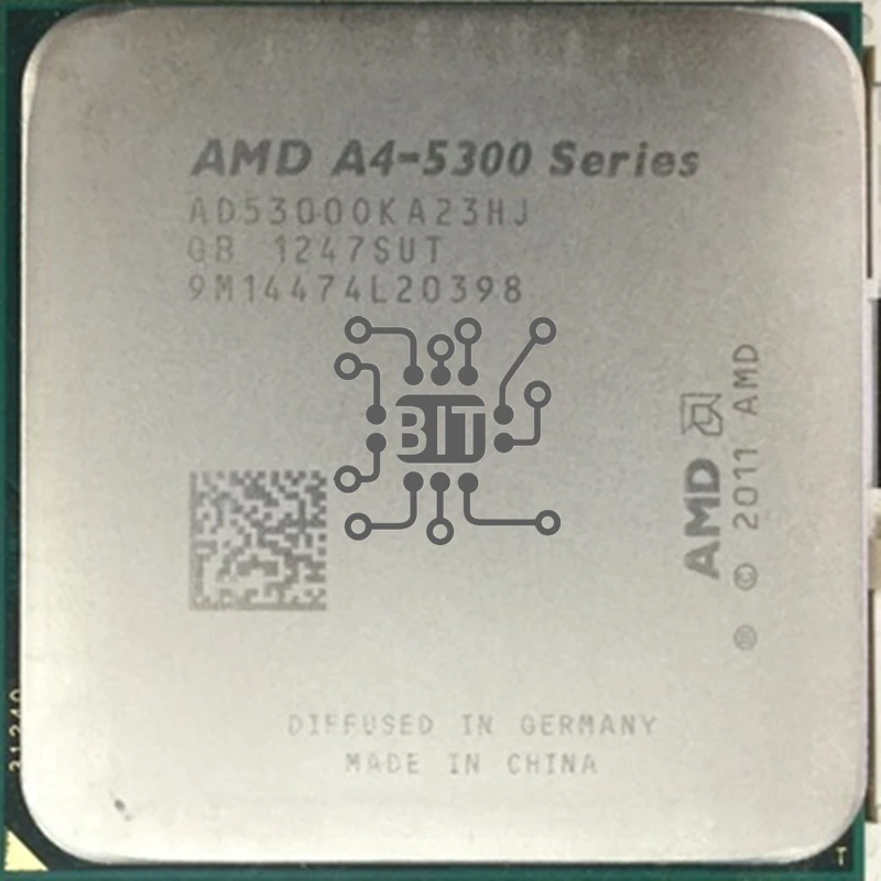 

AMD A4-Series A4 5300 A4 5300K A4 5300B 3,4 ГГц двухъядерный процессор AD530BOKA23HJ / AD5300OKA23HJ разъем FM2