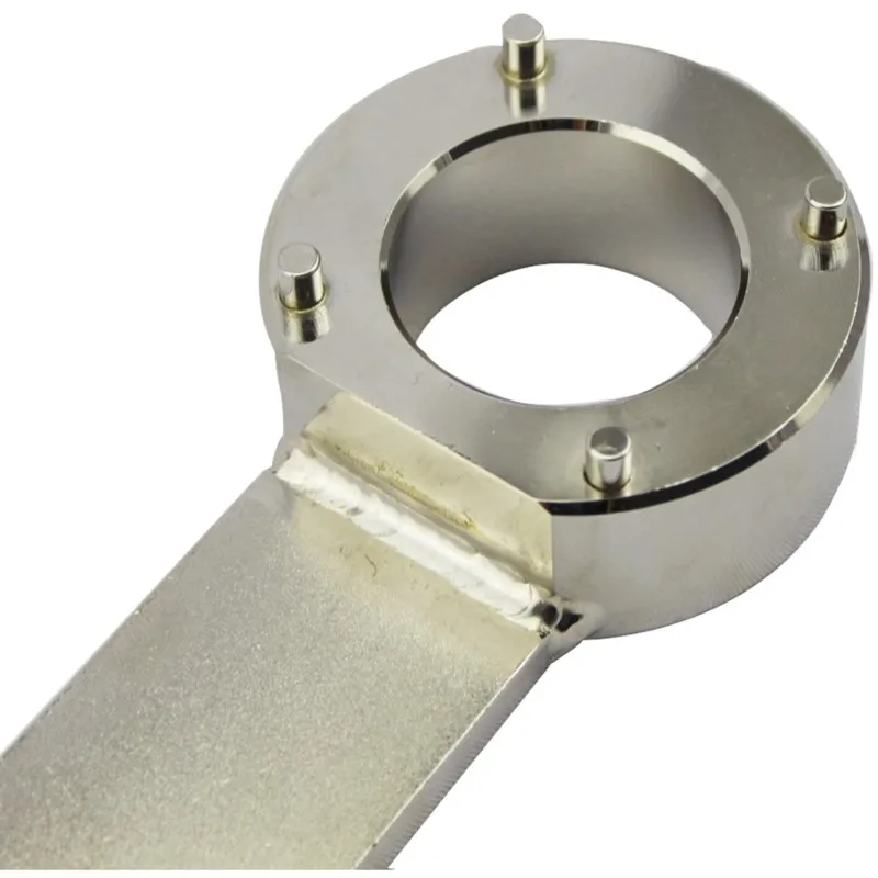 Фото Ключ для фиксации шкива A58X-Vibration Damper T10355, 4-сторонний, для аудиосистем и двигателей VW 1.8 и 2.0, инструмент для шкивов. №1