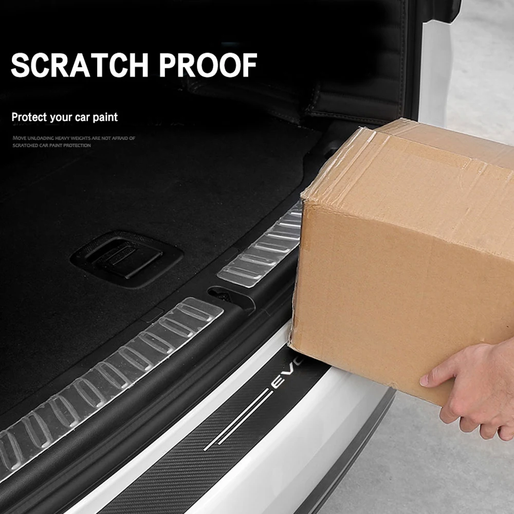 Автомобильная дверь наклейка для порога задний багажник защитная лента наклейки