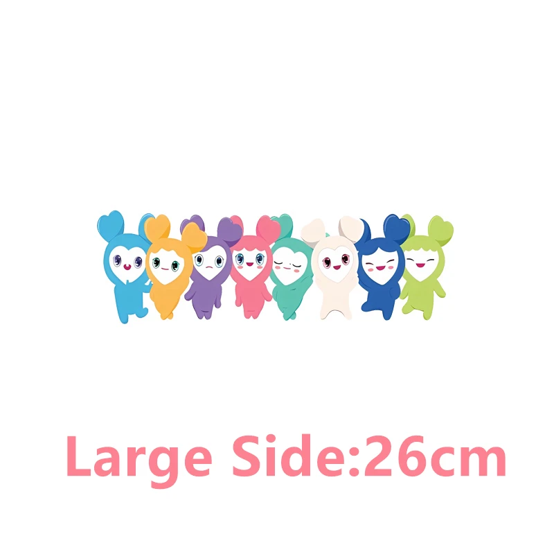 Lovelys двойная Корейская группа термоклейкие нашивки для одежды термотрансферные