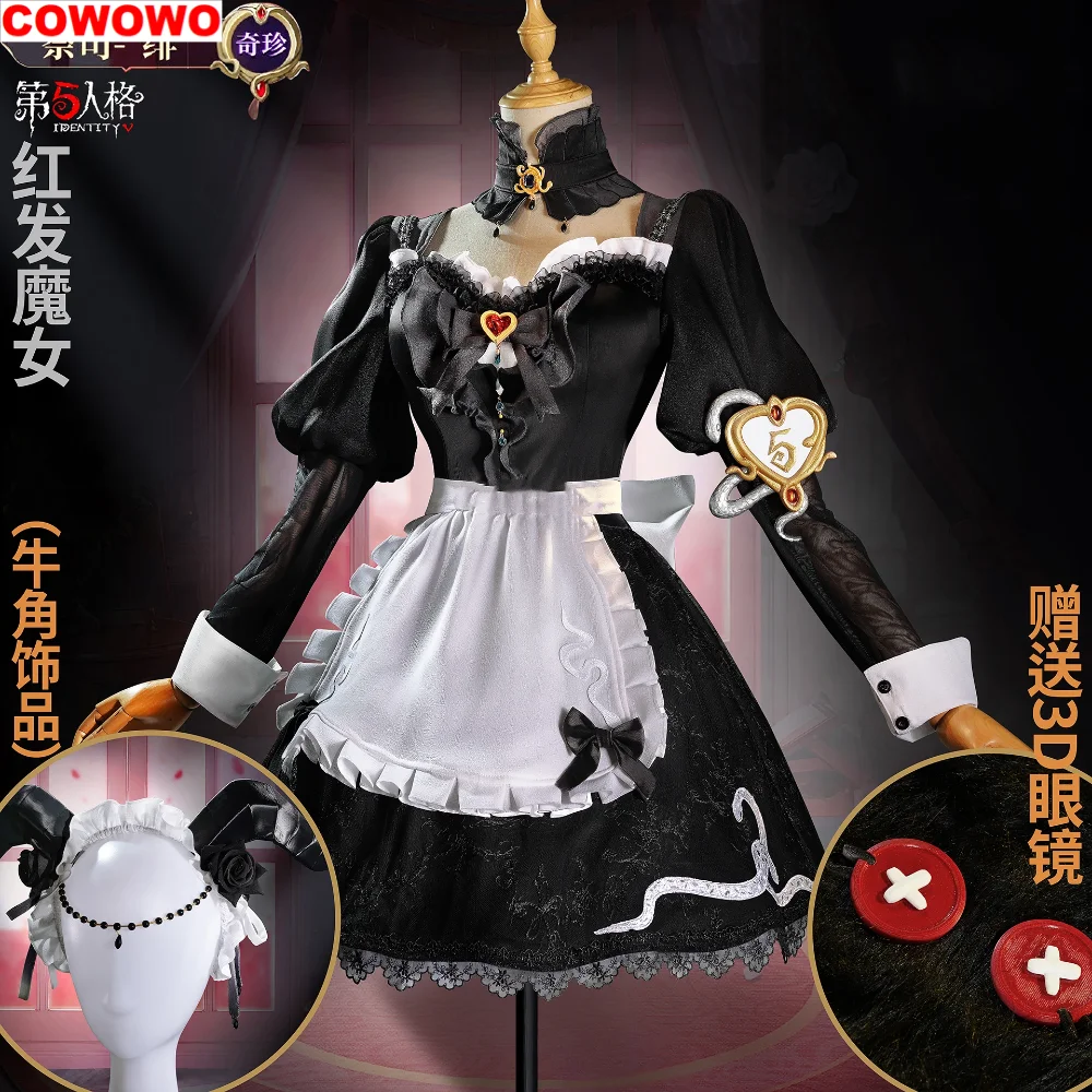 COWOWO Identity V Fiona Gilman Dance QiZhen модный игровой костюм элегантное платье косплей