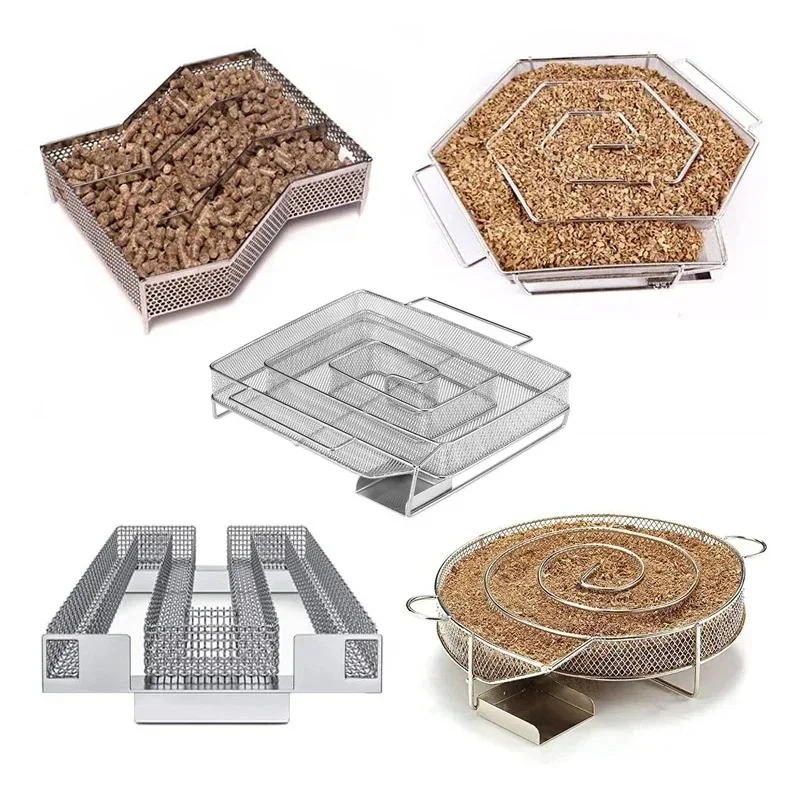 Коробочка для барбекю сетка из нержавеющей стали генератора холодного дыма