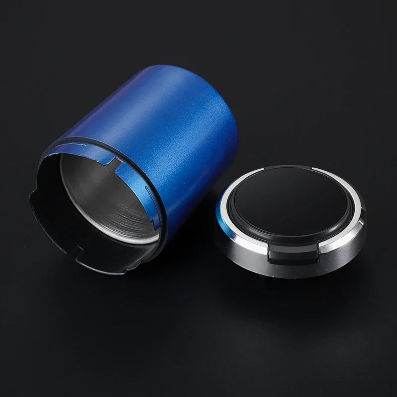 Портативная автомобильная пепельница со светодиодной подсветкой съемная для