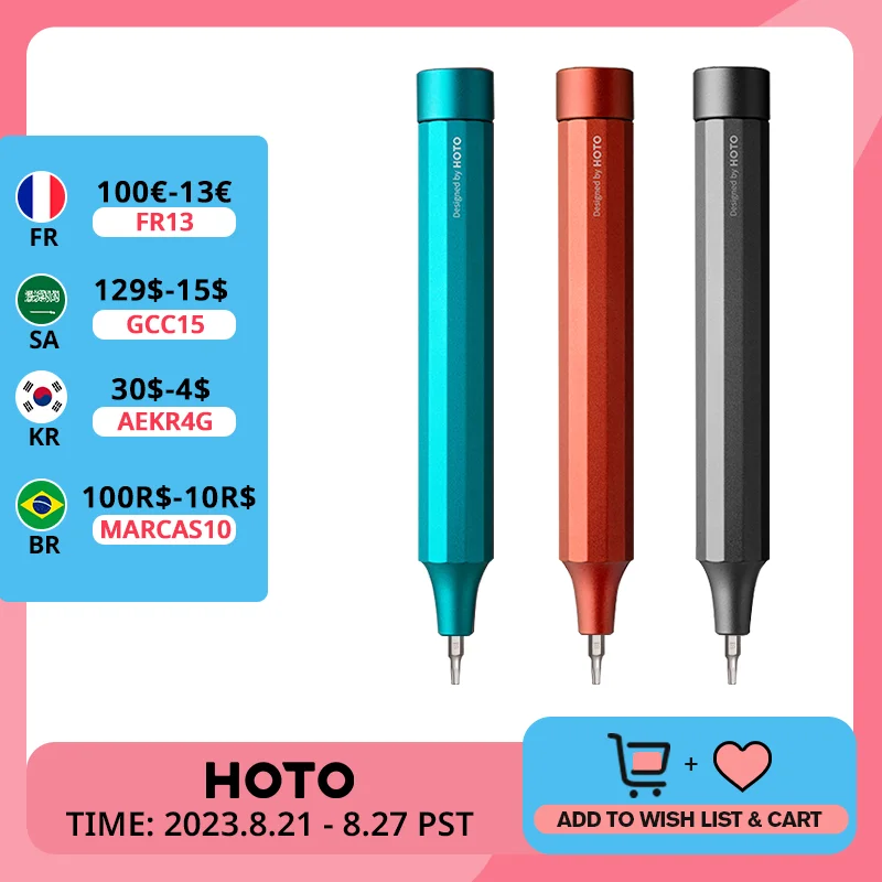 HOTO 24 IN 1 Precision Screwdriver, Mini Screwdriver Set, Multi-functional Screw Driver, Magnetic Storage Box for 24PCS Bits
