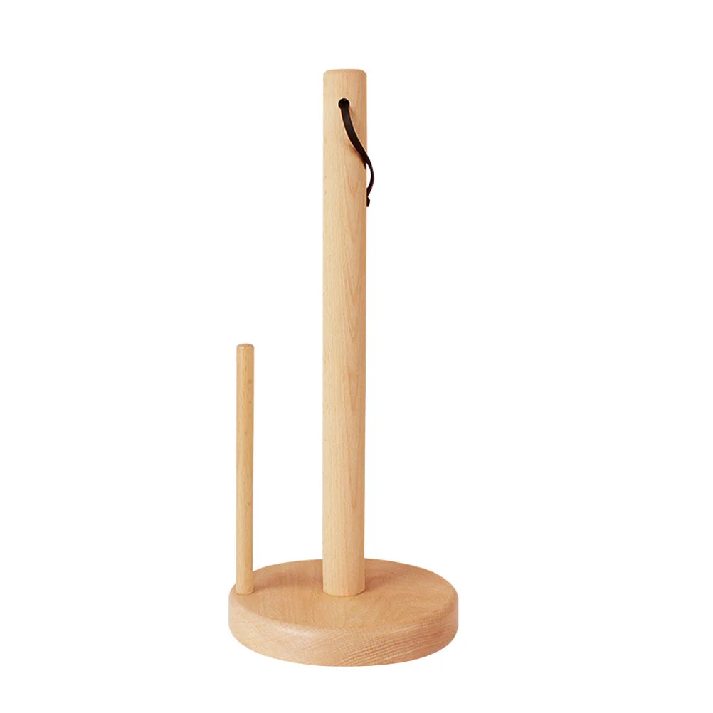 

Paper Towel Holder Roll Dispenser Vertical Stand Countertop Kitchen Tissue Standing Rack Rustic Toilet Hanger Organizer Bathroom